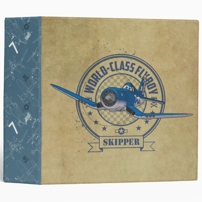 Skipper - World Class Flyboy Binder (Front/Spine)