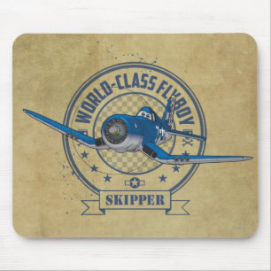 Skipper - World Class Flyboy Mouse Pad