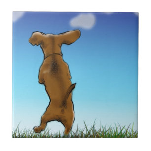 Skipping Doxie Tile