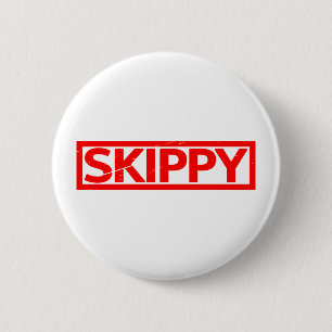 Skippy Stamp 2 Inch Round Button