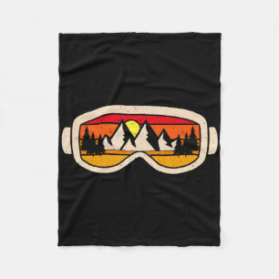 Skis, Alpine Skiing, _14 Fleece Blanket