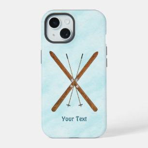 Skis de fond sur un étui OtterBox pour iPhone enne