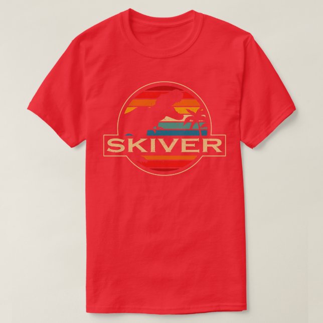 Skiver Dinosaur T-Shirt (Design Front)