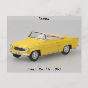 Skoda Felicia Roadster 1963 Carte postale