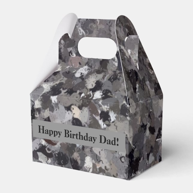 Skogafoss Waterfall Rocks Favor Box (Front Side)