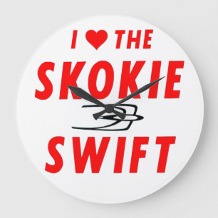 Skokie Swift, Yellow Line, CTA Rapid Transit Large Clock