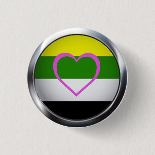 Skoliosexual 1 Inch Round Button