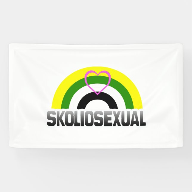 Skoliosexual Pride Banner (Horizontal)