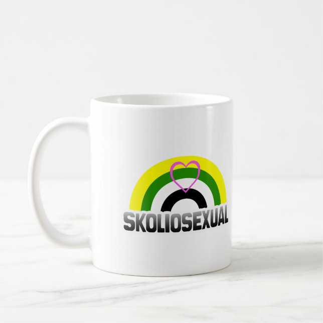 Skoliosexual Pride Coffee Mug (Left)