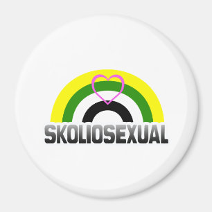Skoliosexual Pride Magnet