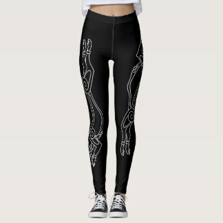 Skoll Hati Leggings Heathen Norse Ragnarok Viking