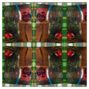 Skookum Christmas Cabin Fabric