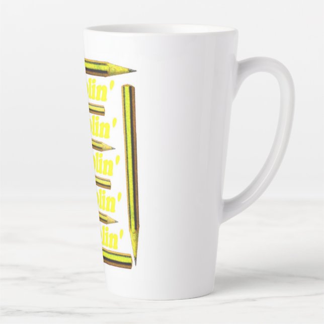 Skoolin' latte mug (Right)