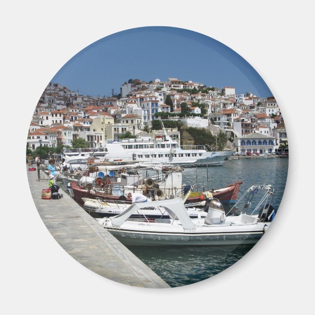 Skopelos Fridge Magnet (Front)