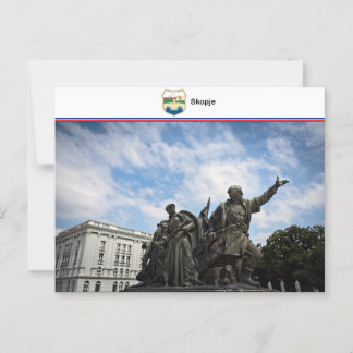 Skopje - North Macedonia Postcard