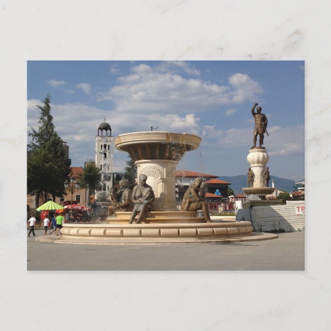 Skopje Postcard (Front)