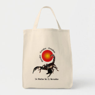 Skorpion Sternzeichen Tasche Tote Bag