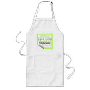 Skrap-book Long Apron
