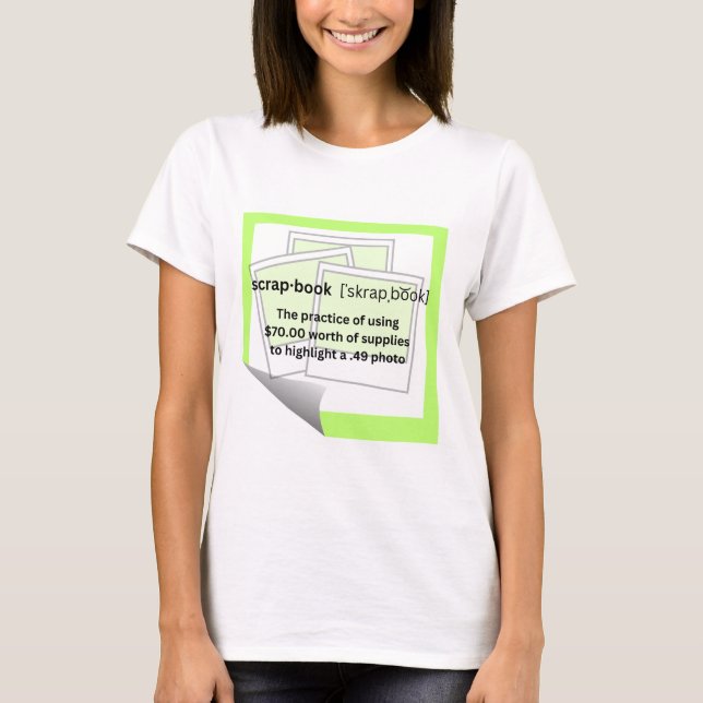 Skrap-book T-Shirt (Front)
