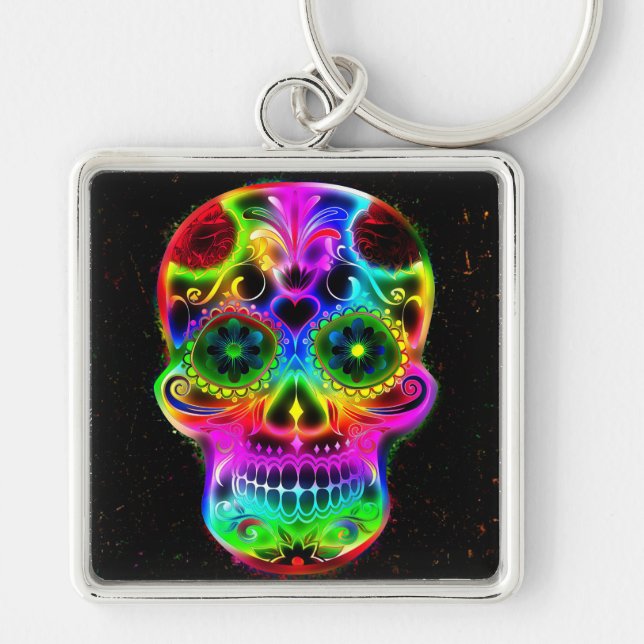 Skull20160604 Keychain (Front)