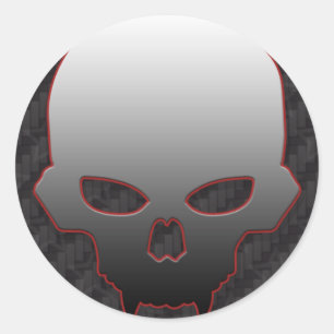 Skull #1 Fan Sticker