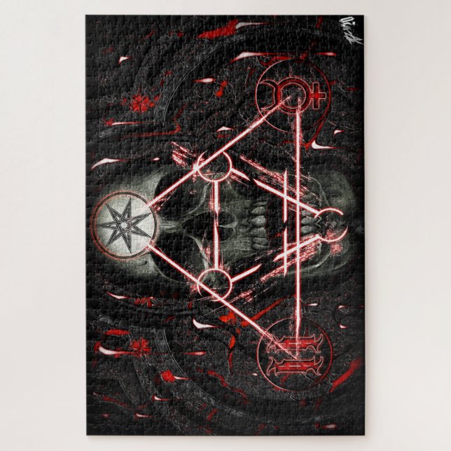 skull 888 jigsaw puzzle (Vertical)