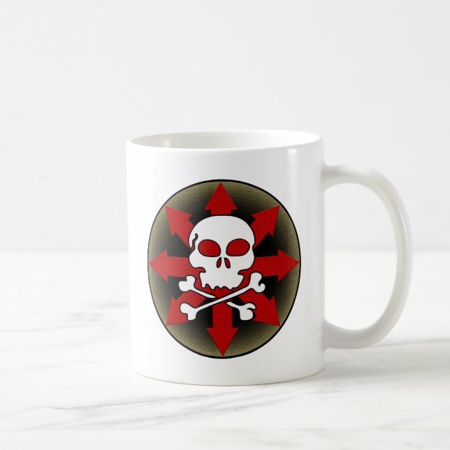 Skull and Arrows Coffee Mug (Right)