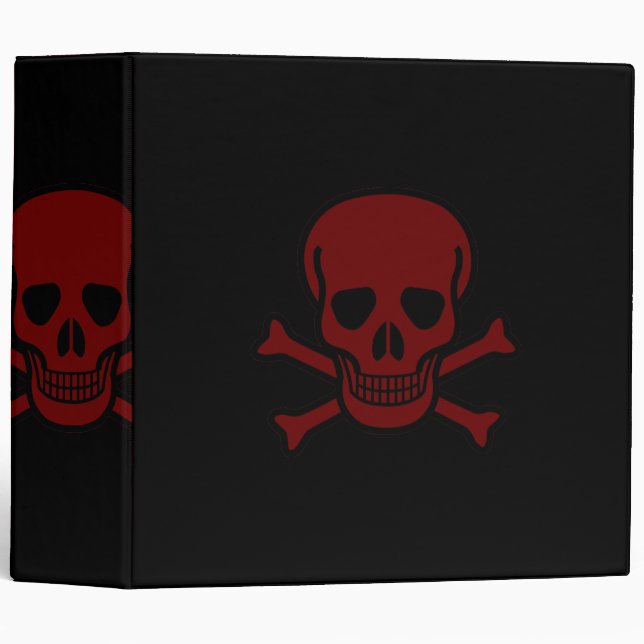 Skull and Bones Binder (Front/Spine)