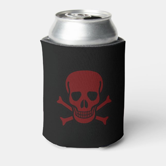 Skull and Bones Can Cooler (Can Back)