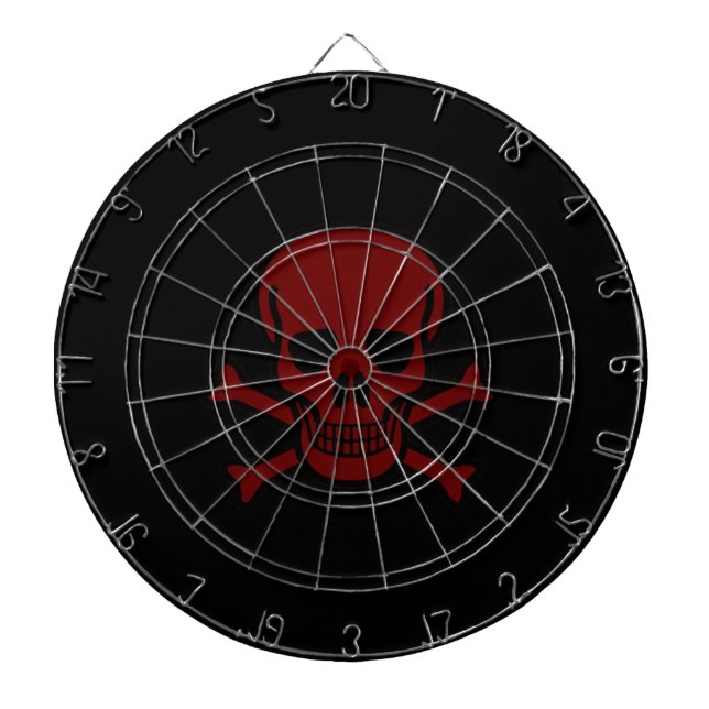 Skull and Bones Dartboard (Front)