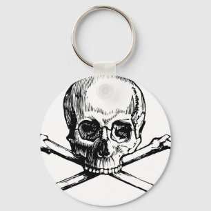 Skull and Bones Keychain
