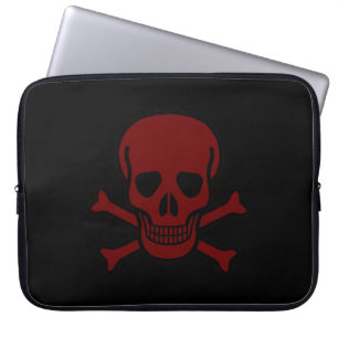 Skull and Bones Laptop Sleeve
