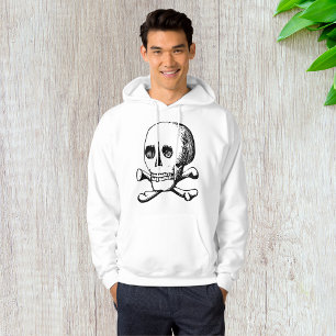 Skull And Bones Mens Hoodie