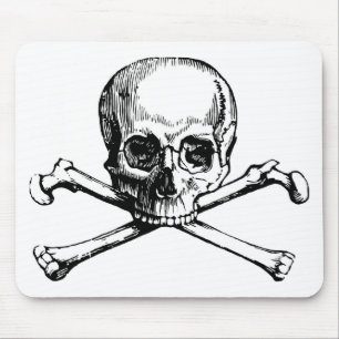 Skull and Bones Mouse Pad