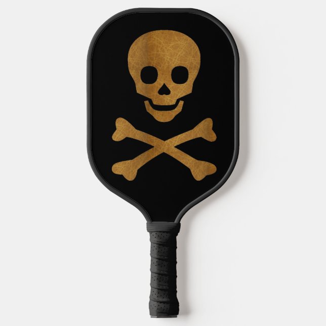 Skull and Bones Pickleball Paddle (Front)