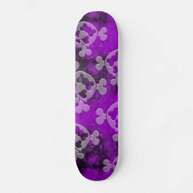 Skull and Bones Skateboard (Front)