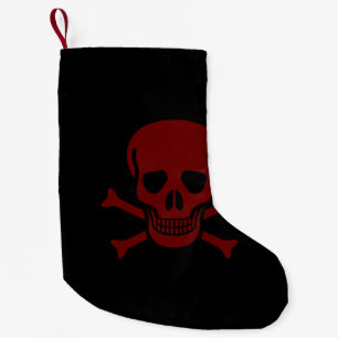 Skull and Bones Small Christmas Stocking
