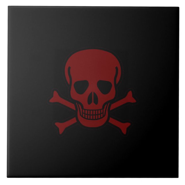 Skull and Bones Tile (Front)