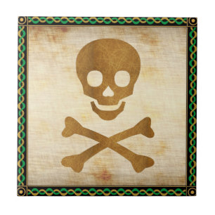 Skull and Bones Tile