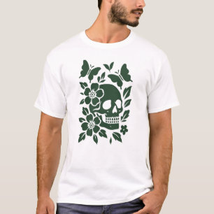 Skull and Butterflies T-Shirt