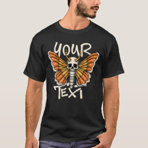 Skull And Butterfly streetwear T-Shirt