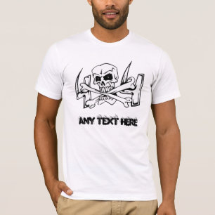 Skull and Cross Bones 4X4 Mens T-shirt