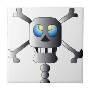 Skull and Cross Bones Tile