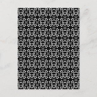 Skull and Crossbone Postcard