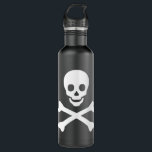 Skull and Crossbones 710 Ml Water Bottle<br><div class="desc">Create Your Own Skull and Crossbones</div>