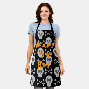 Skull and Crossbones  Apron