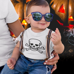 Skull and Crossbones Baby T-Shirt