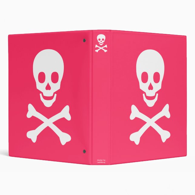 Skull and Crossbones Binder (Background)