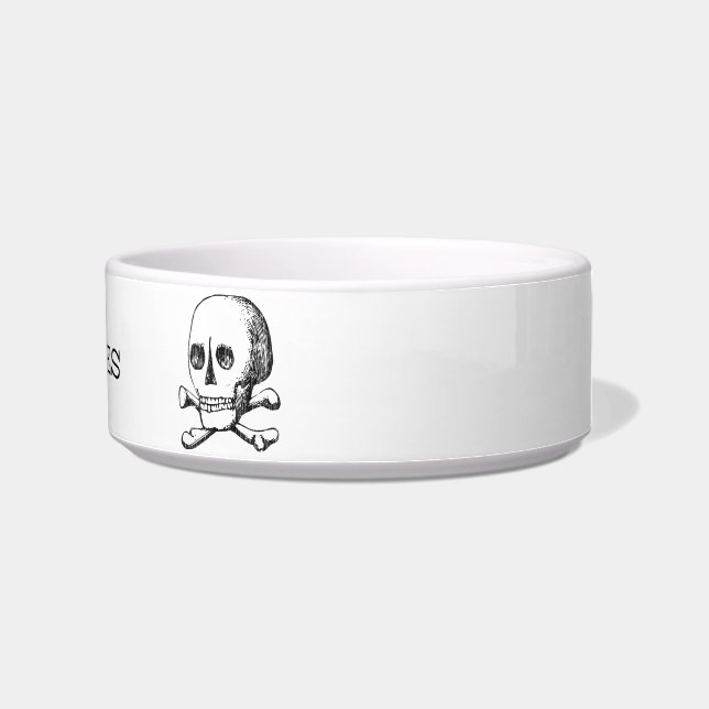 Skull and Crossbones Bowl (Right)
