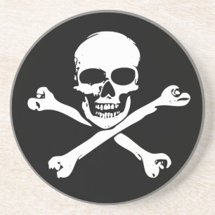 Skull and Crossbones Coaster